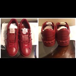 RockStud Untitled Rosso size 9 brand new